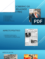 Segundo Gobierno de Fernando Belaúnde Terry (1980-1985)