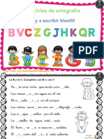 Ejercicios de Ortografia para PrimariaPDF 1 8 PDF