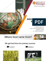 Sources of Food: Alvarez, Aaron H. Cano, Micoh Herriette S. Robles, Carlo Yu, Venus Gjervie L