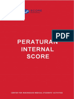 Peraturan Internal SCORE CIMSA