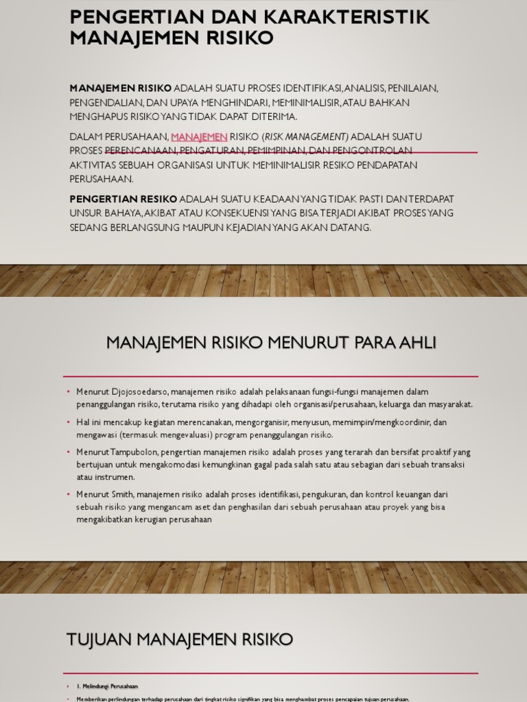 Dampak Negatif Jika Manajemen Risiko Tidak Diterapkan Dalam Suatu Perusahaan Docx - Soalkunci