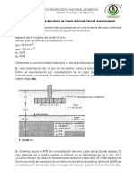 Ejercicios de Mecánica de Suelos sobre Asentamientos