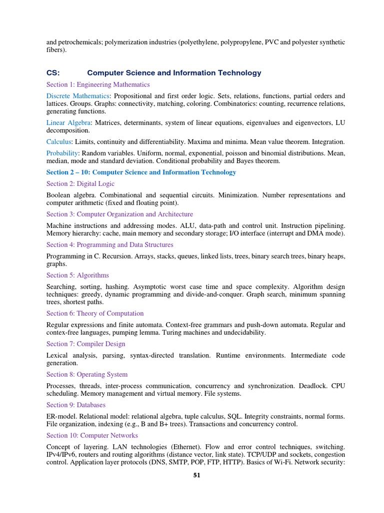 CS: Computer Science and Information Technology: Discrete Mathematics ...