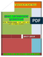 BPSC Interview Questions by Hanif Kibzai - PDF 2-1