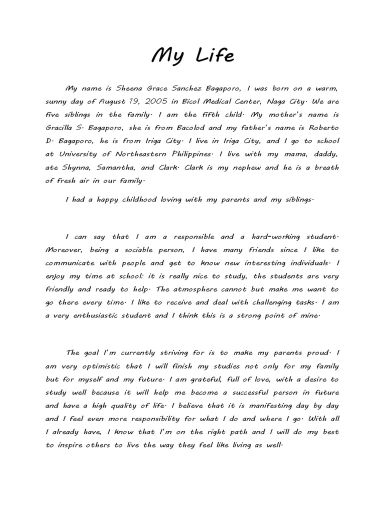 Autobiography | PDF | Self-Improvement | Wellness
