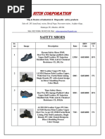 Quatation Safety Shoes (Company) .