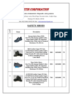 Quatation Safety Shoes (Company) .