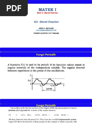 Deret Fourier Pdf