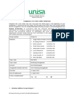 Assignment Cover Sheet: Online Submission: 1. Jelaskan Indikasi Terapi Oksigen !