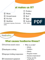 What makes us ill? Foodborne illness