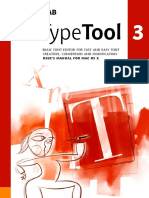 TypeTool 3 Manual