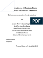 Estilos de Crianza Asociados A La Baja Autoestima en Jovenes de La UAEMex