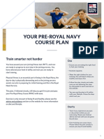 Royal Navy Fitness Preparation Guide | PDF