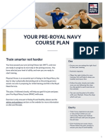 Pre  Royal navy selection test