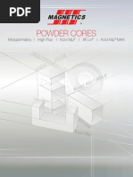 2017 Magnetics Powder Core Catalog