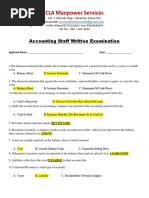 HR Written Exam Questions and Answers | PDF | Human Resource Management ...