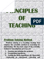 Principles of Teaching