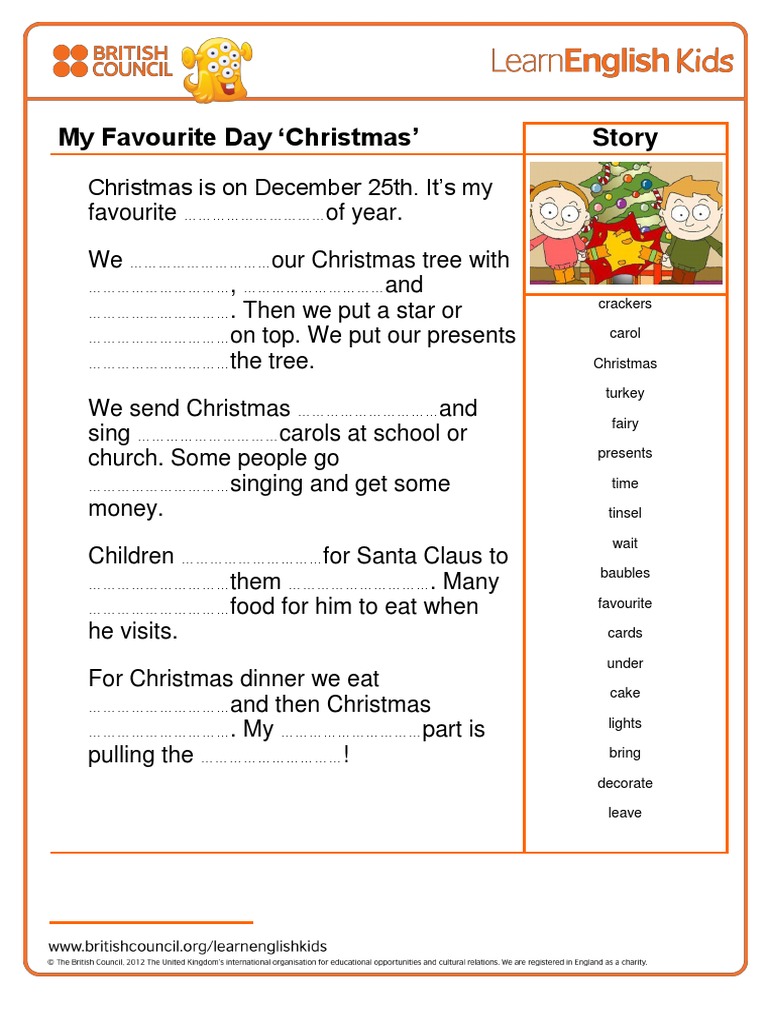 Stories My Favourite Day Christmas Transcript Final 2012-07-13 | PDF