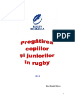 Pregatirea Copiilor Si Juniorilor in Rugby PDF