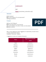 Aggettivi Di Nazionalita PDF