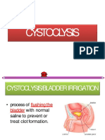 Cystoclysis