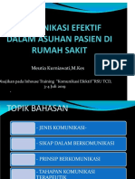 Par 1KOMUNIKASI EFEKTIF DALAM ASUHAN PASIEN DI RUMAH SAKIT