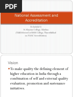 National Assessment and Accreditation