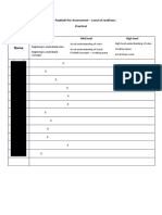 Touch Football Pre Assessment 7 and 8