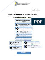 Organizational Structure College of Clinic: Surigao State Collegee of Technology SURIGAO CITY, 8400 Narciso ST