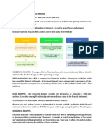 Financial Statement and Ratio Analysis