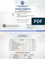 Sertifikat Akreditasi Sma Negeri 1 Matangnga