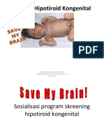 Skrining Hipotiroid Kongenital: Dipresentasikan Pada Workshop Hipotiroid Kongenital, Jawa Tengah, 3-4 Juni 2015