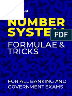 Number System Formulas and Tricks for Banking Exams