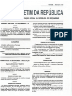 Diploma Ministerial 69/2019 de 10 de Julho