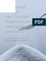 Measuring Powder and Granule Properties To Anticipate Problems