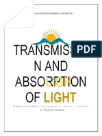 Transmission and Absorption of Light