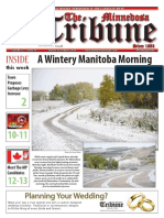 A Wintery Manitoba Morning: Tribune Tribune