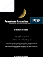 Penentuan Ramadhan