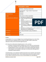 MKT101A Assessment 4 Brief