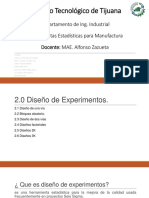 Diseño de Experimentos