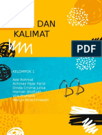 Kata Dan Kalimat