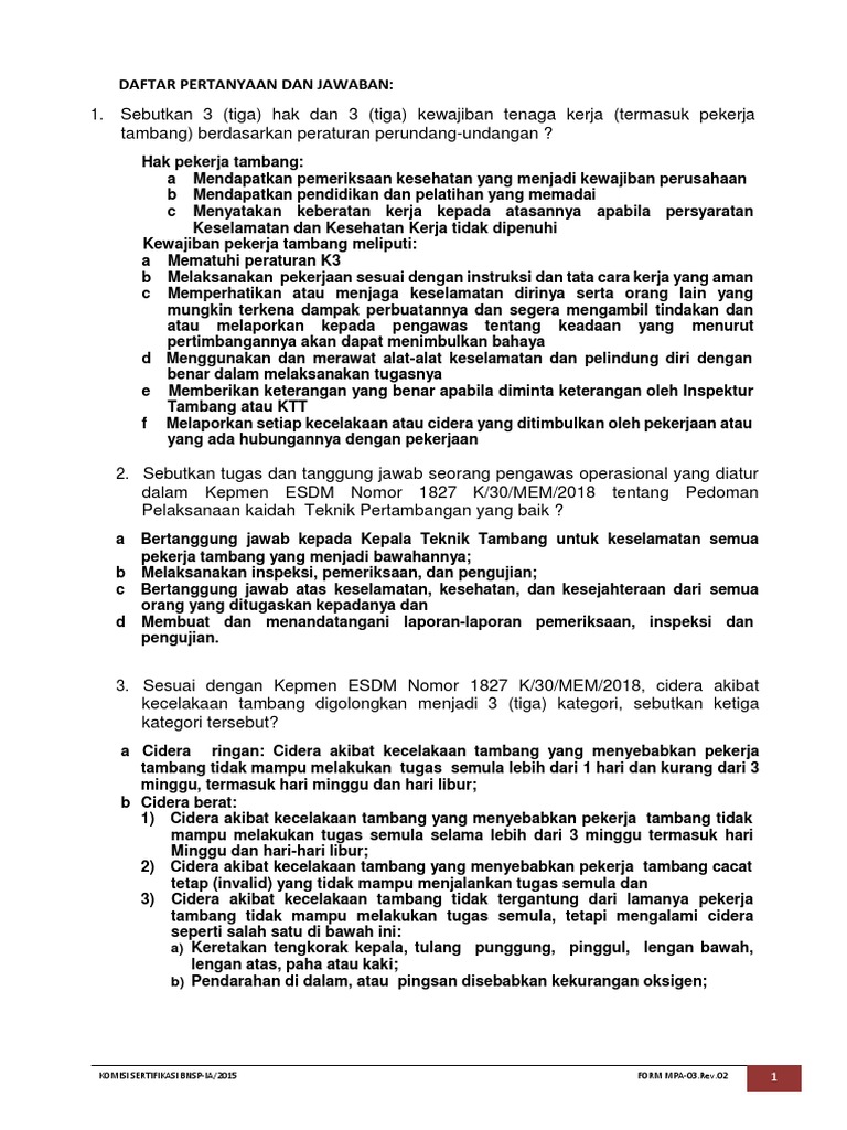 Soal Dan Jawaban Pop Baru Pdf