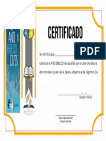 Certificado Año Bíblico PDF