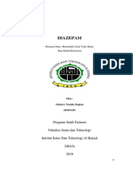 Diazepam: Program Studi Farmasi Fakultas Sains Dan Teknologi Institut Sains Dan Teknologi Al Kamal Jakarta 2019