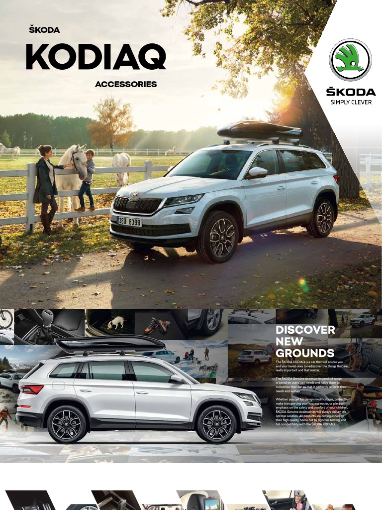 Kodiaq Accessories 2018 en | PDF | Trunk (Car) | Smartphone