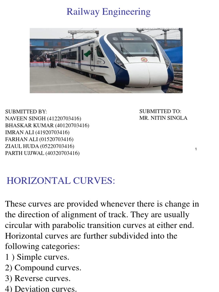 Railway Engineering | PDF | Rail Transport | Transportation Engineering