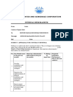 Contract Renewal Appraisal Form