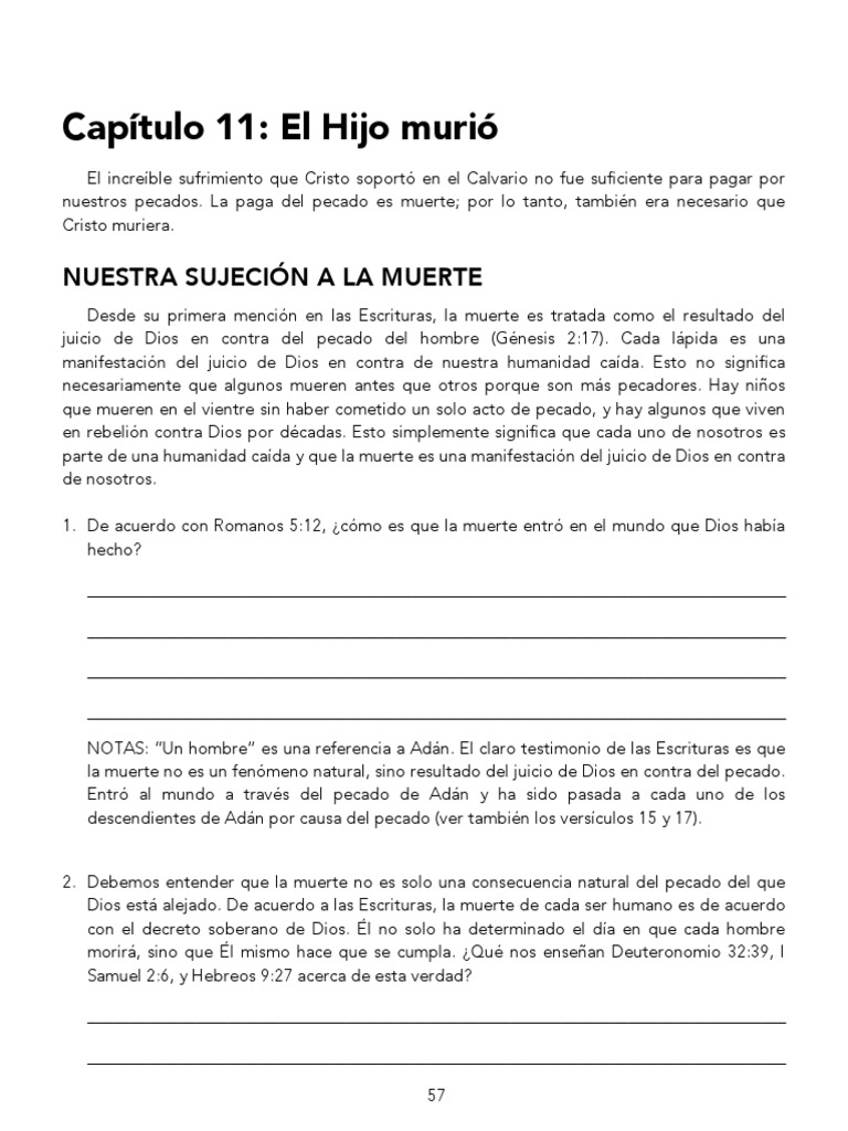 La Muerte y Resurrección de Jesús | PDF | Pecado | La resurrección de Jesús