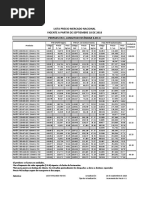 ACESCO - Lista de Precios Septiembre