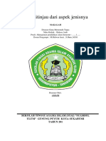 Isim Ditinjau Dari Aspek Jenisnya Diajuk